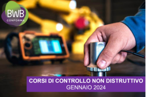 CORSI DI CONTROLLO NON DISTRUTTIVO - GENNAIO 2024